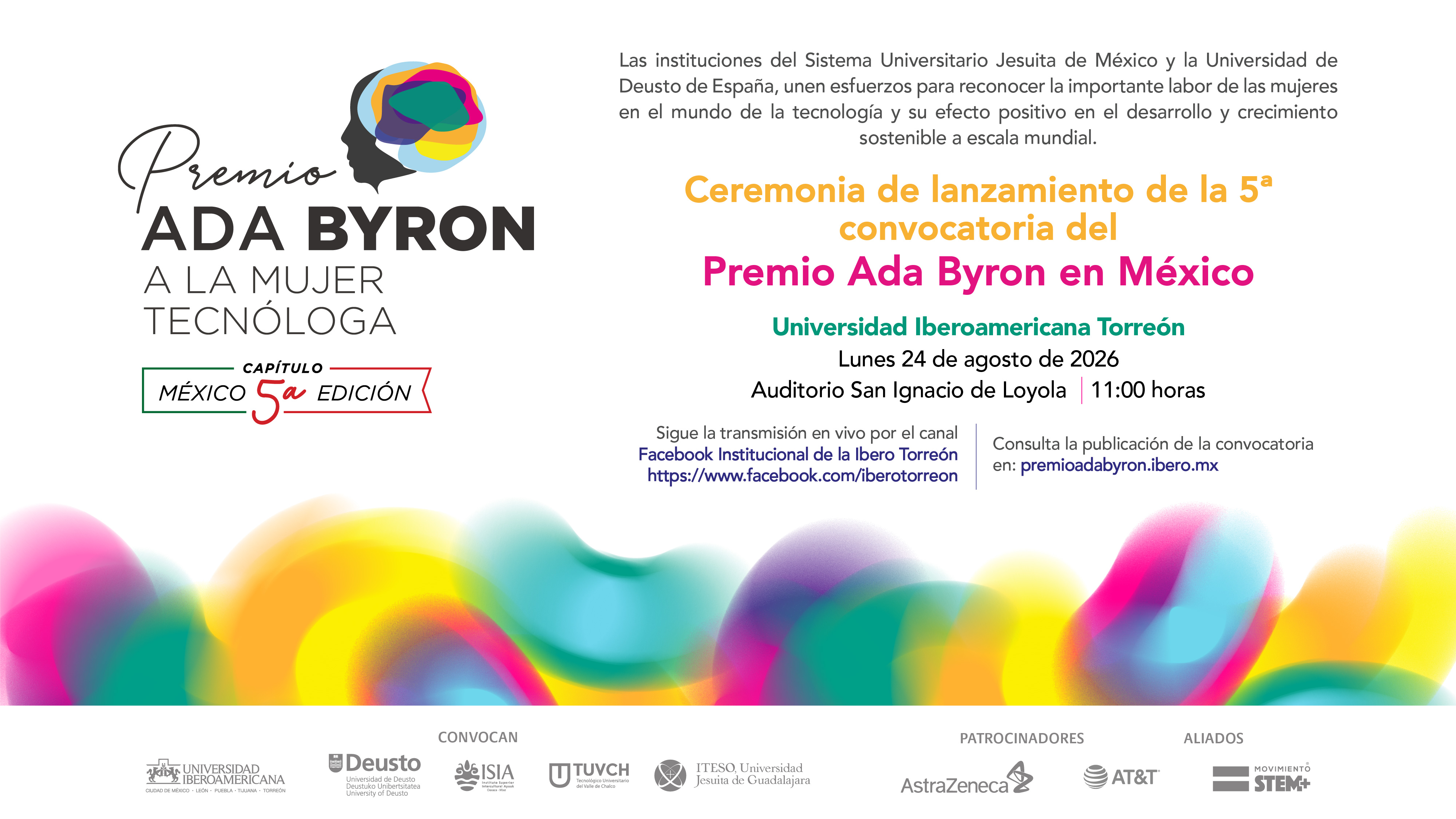 Premio Ada Byron a la Mujer Tecnóloga CAPÍTULO MÉXICO 5a EDICIÓN